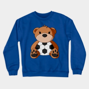 Soccer Teddy Bear Crewneck Sweatshirt